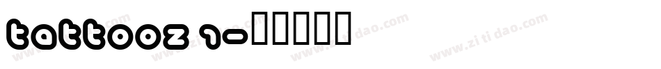 Tattooz 1字体转换